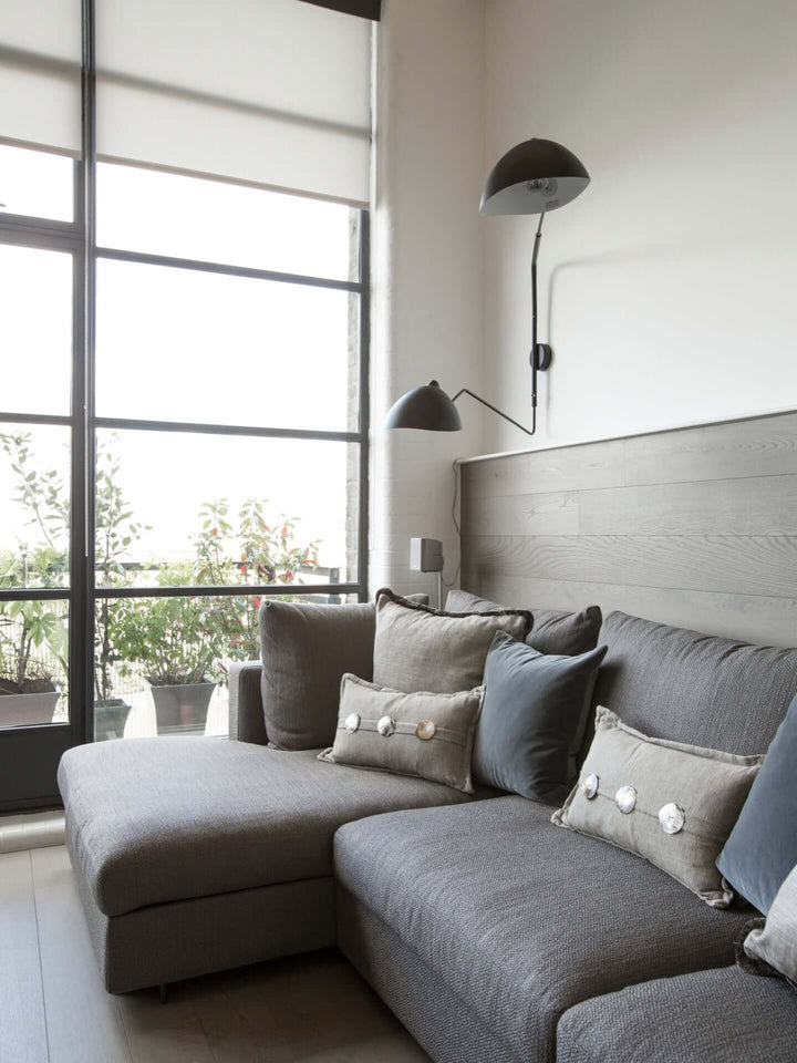 Designer Wandleuchte - modern - Metall