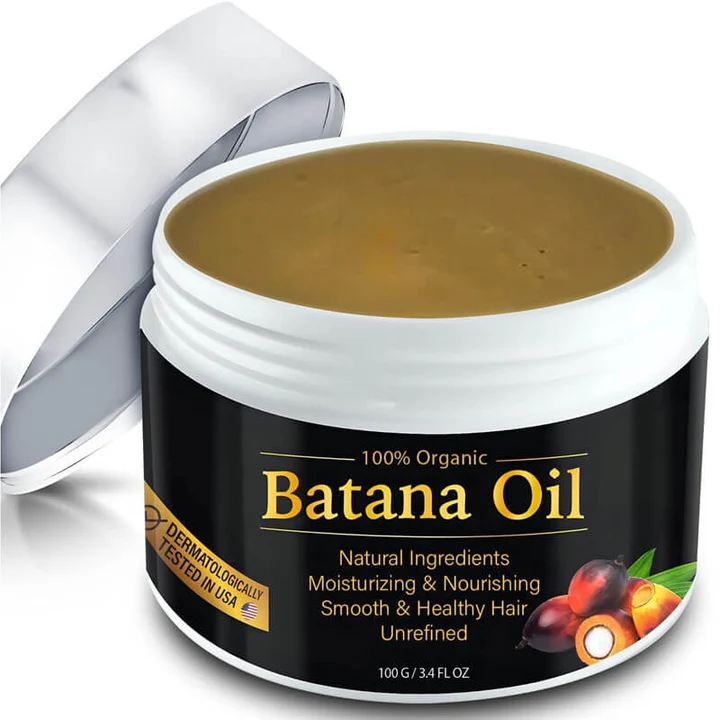Organic Raw Batana Oil for unisex hair growth, repair, and scalp treatment. Natural solution for strong hair.
