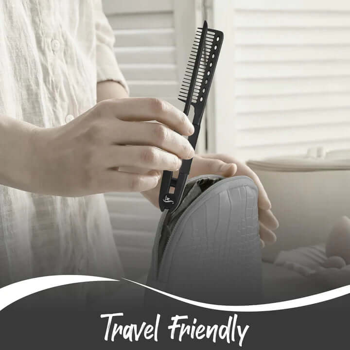 Glättungsbürste & Warmluftkamm - Für glattes Haarstyling