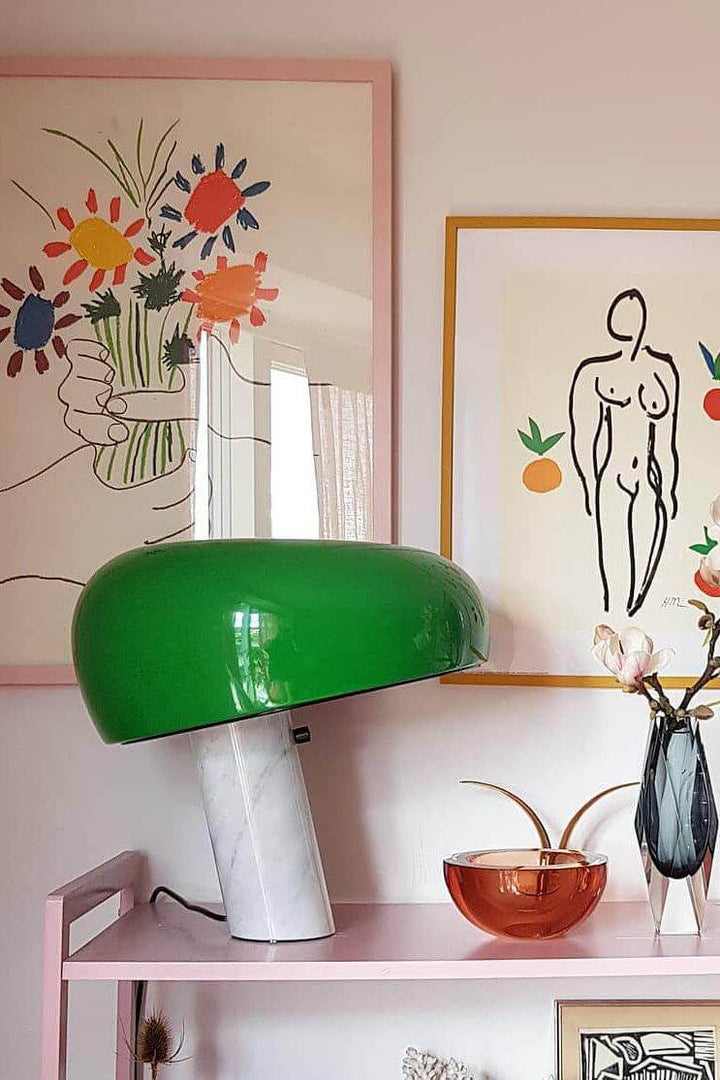 Designer Marmor Tischlampe