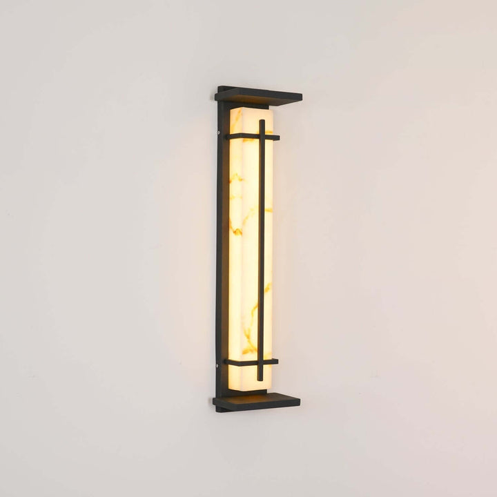 Quadratische LED-Außenwandleuchte