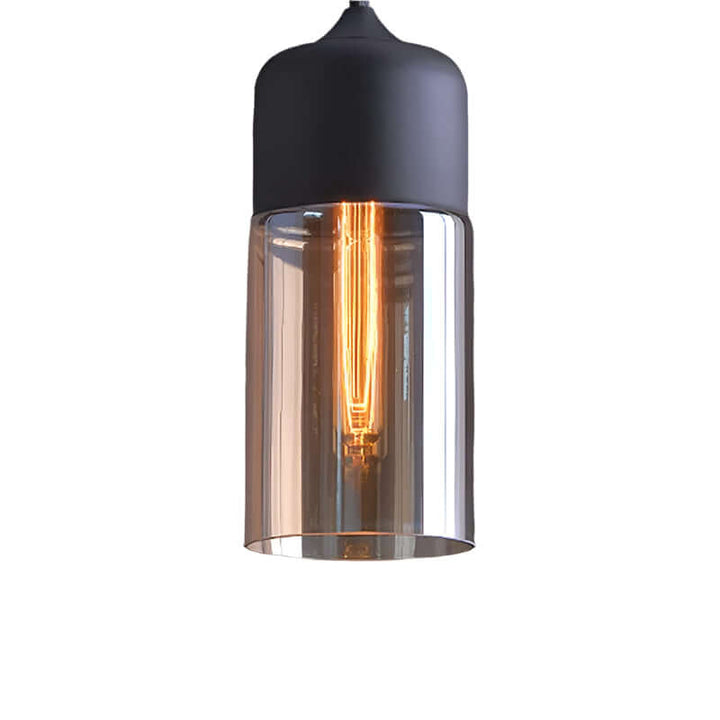 LED Pendelleuchte Modern Glas Metall Kombiniert