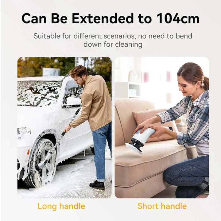 Elektrische Reinigungsbürste mit 7 Aufsätzen