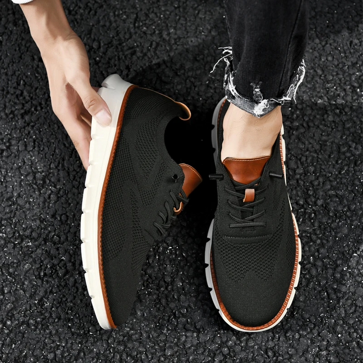 Comfortable men's UrbanFlex sneakers, memory foam insoles for all-day support.