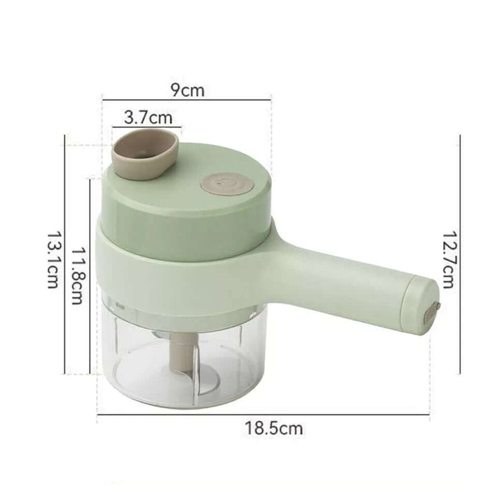 Elektrischer Gemüse & Obst-Zerkleinerer - Küchenhelfer