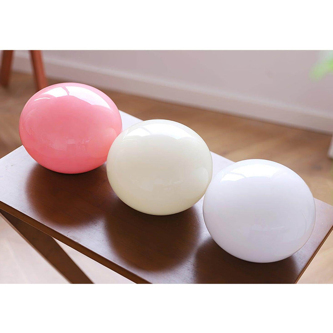 Moderne Rosa Glas Wandleuchte