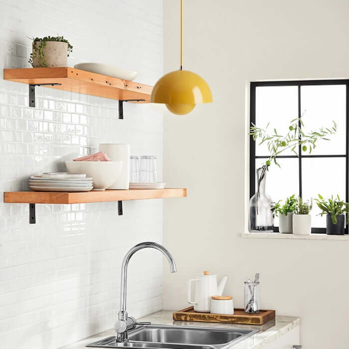 Hängeleuchte Makrone Blume Knospe Design