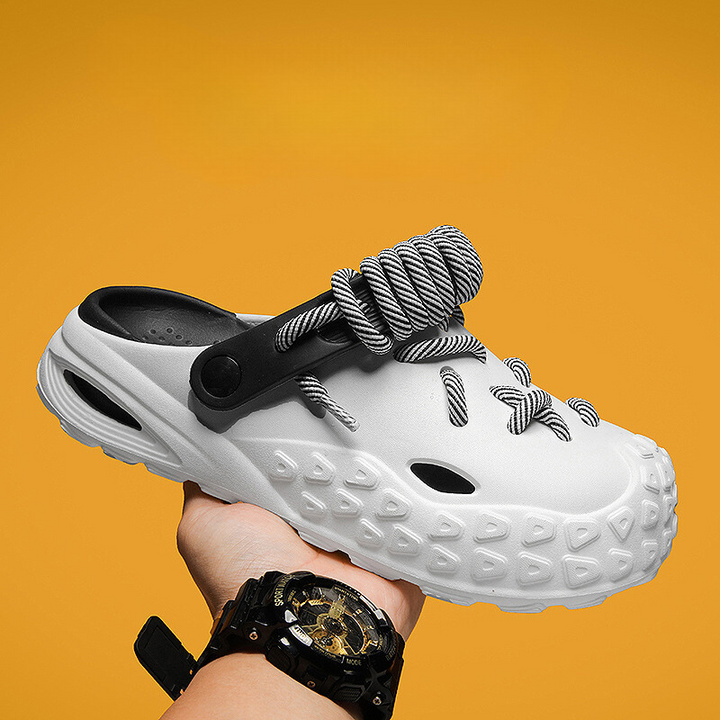Step into personalized style with women's Echo Laced Clogs, great for all seasons.