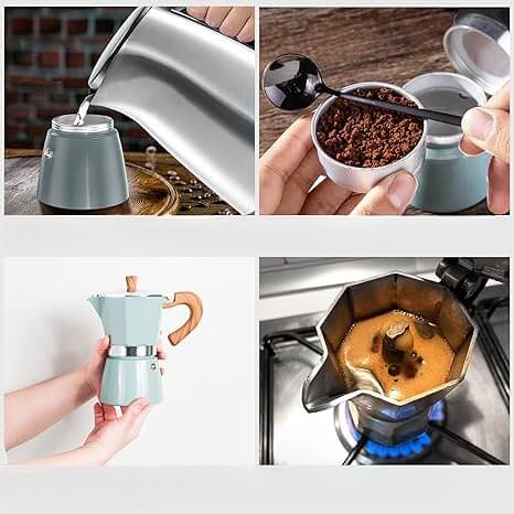 Handlicher Espresso-Perkolator