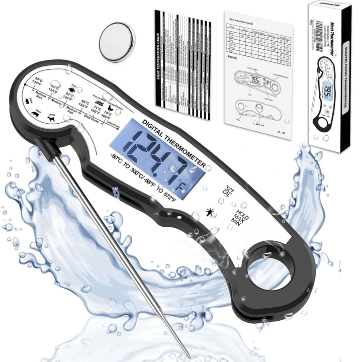 Digitales Fleischthermometer - Schnell & Wasserdicht