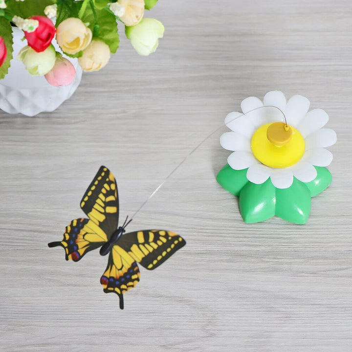 Interaktives Katzenspielzeug - Elektrischer Schmetterling