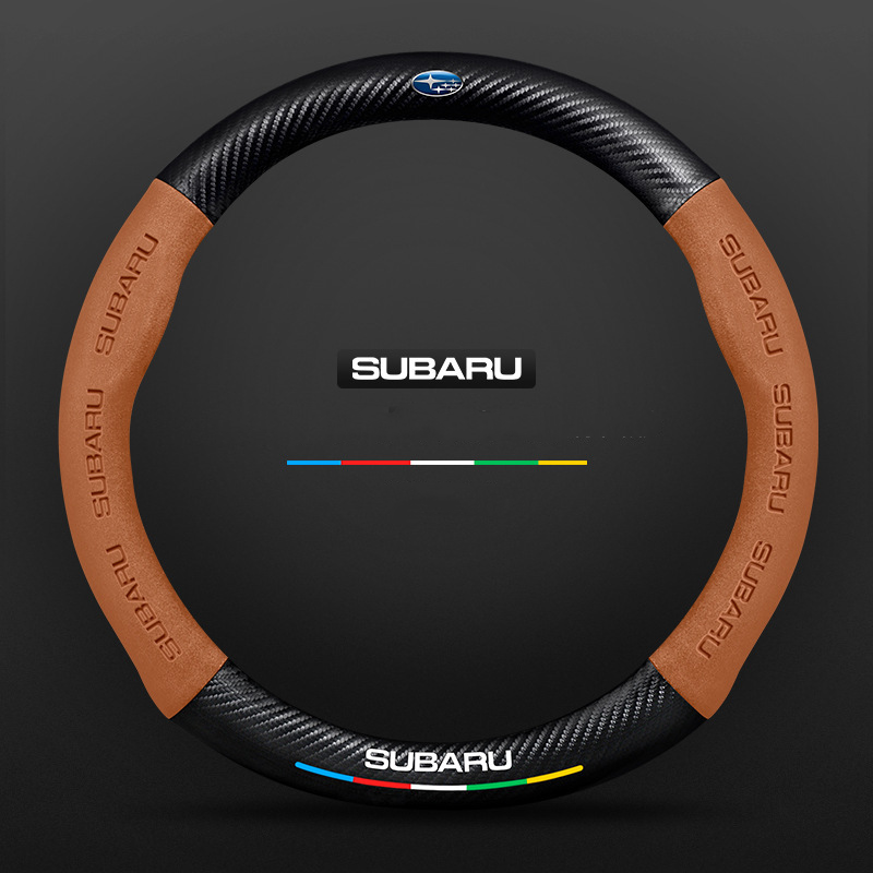 "3D-geprägter Lenkradbezug aus Leder, rutschfest, universelle Passform, luxuriöser Look, atmungsaktiv, sicherer Griff"