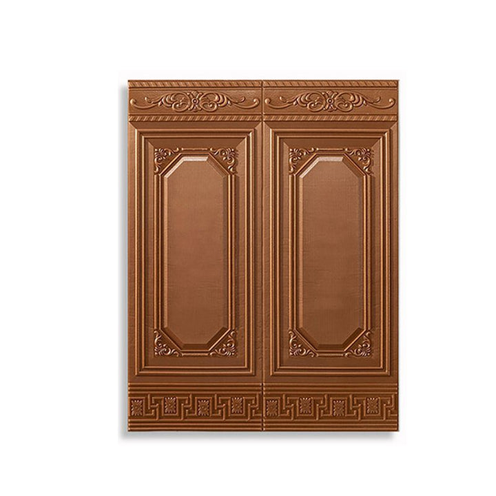 Easy install 3D self-adhesive wall panels, great for DIY home decor projects.