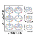 Halloween-Kürbisse 6 Stück