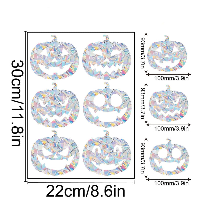 Regenbogen-Fensterdeko - Selbstklebend, Bunt, Dekorativ
