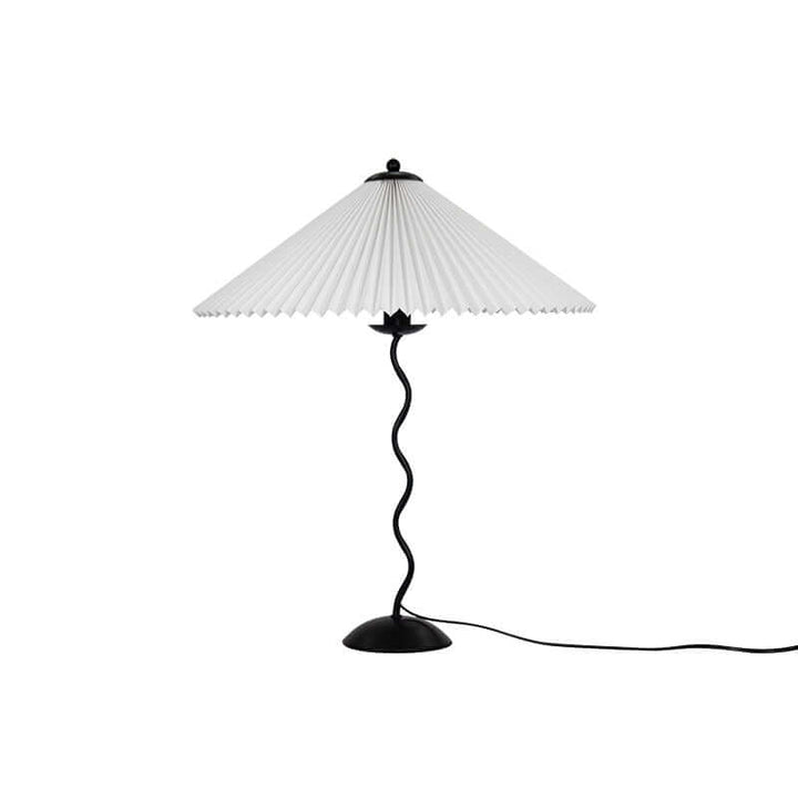 Designer Tischlampe Metall Modern Wellenförmig