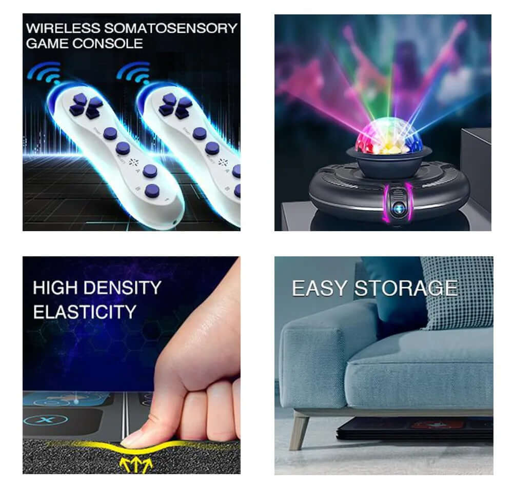 Interaktive Tanzmatte für Kinder - Tanzspaß