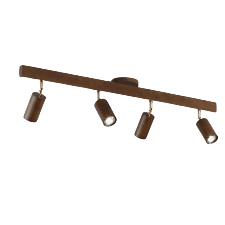 Verstellbarer Deckenstrahler Holz EcoLux