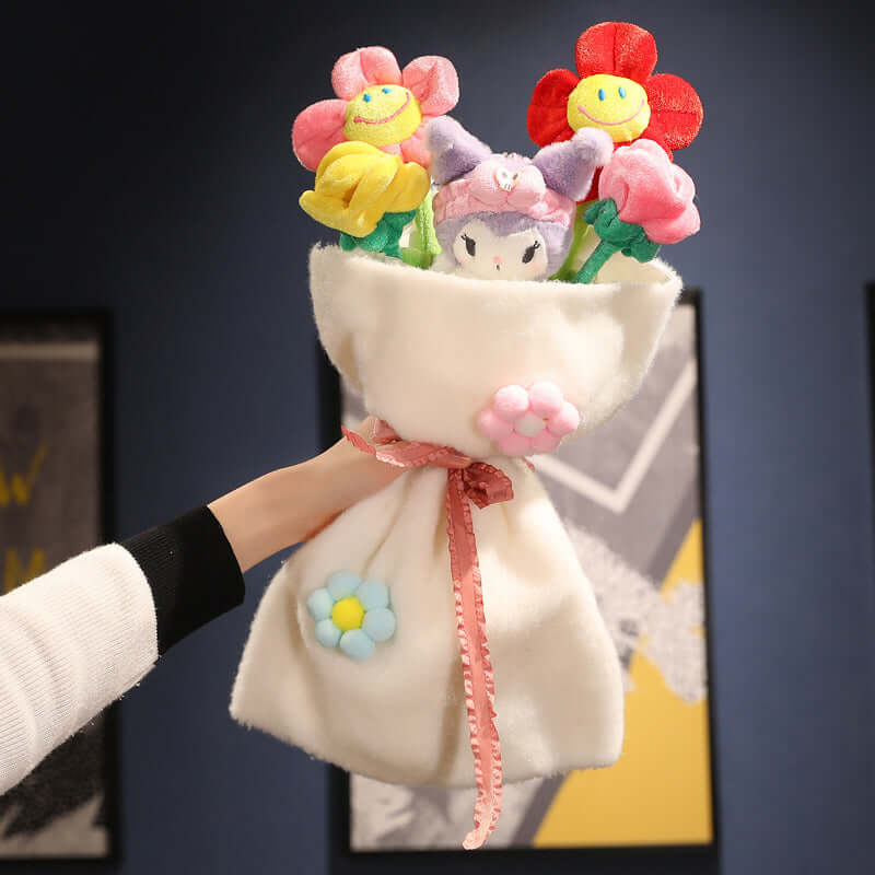 Kuscheltier-Geschenkstrauß: Weiches Plüsch-Bouquet