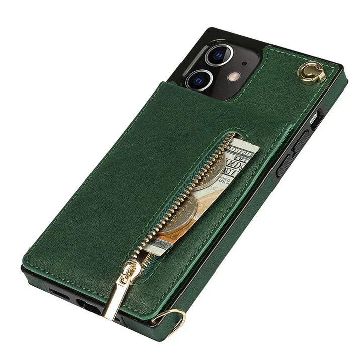 "3in1 Handyhülle Damen, Karten- & Münzfach, Umhängetasche, stilvoll, praktisch, Crossbody, abnehmbarer Gurt, Magnetverschluss