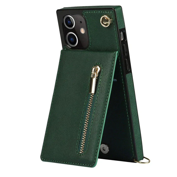 "3in1 Handyhülle Damen, Karten- & Münzfach, Umhängetasche, stilvoll, praktisch, Crossbody, abnehmbarer Gurt, Magnetverschluss