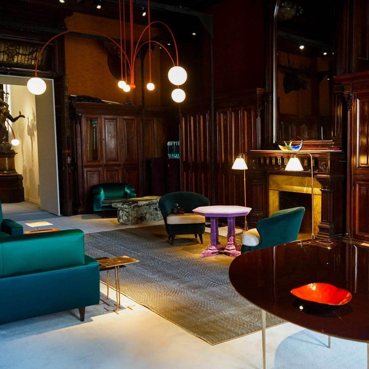 Elegante Pendelleuchte Glas & Metall