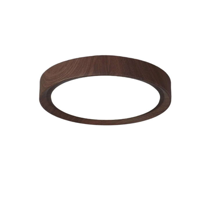 LED Deckenleuchte Holzoptik Modern Rund