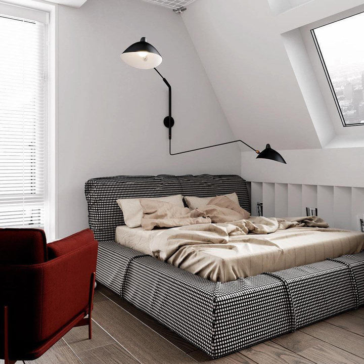 Designer Wandleuchte - modern - Metall