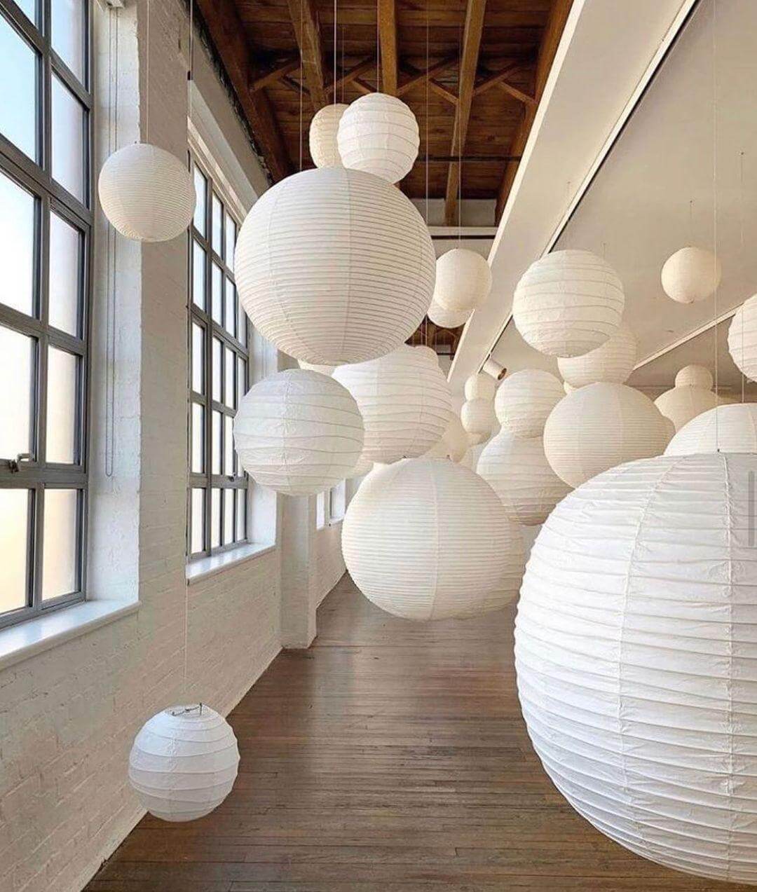 Hängeleuchte Papierlampe - Verschiedene Größen