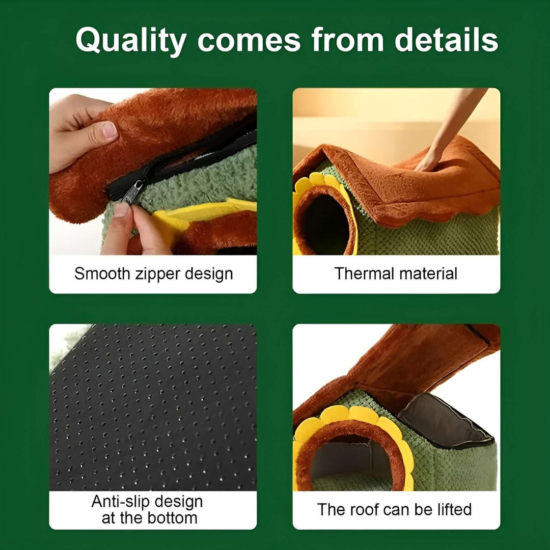 Kuscheliges Katzenzelt - Indoor Schlafhöhle