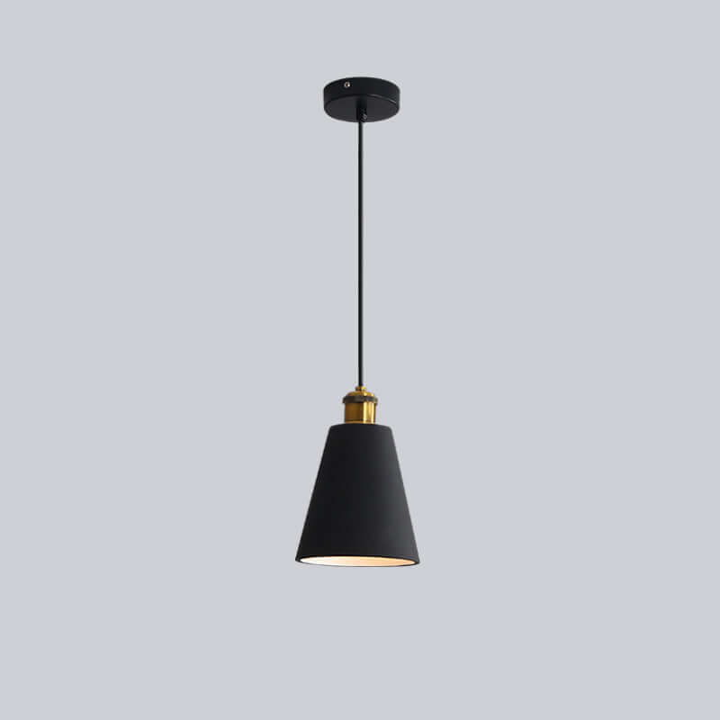 Moderne LED Pendelleuchte im Morandi-Stil
