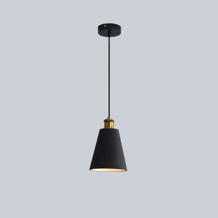 Moderne LED Pendelleuchte im Morandi-Stil