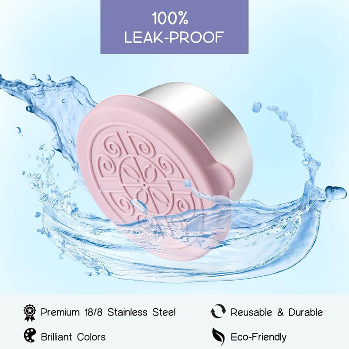 Auslaufsichere Edelstahl Saucenbecher