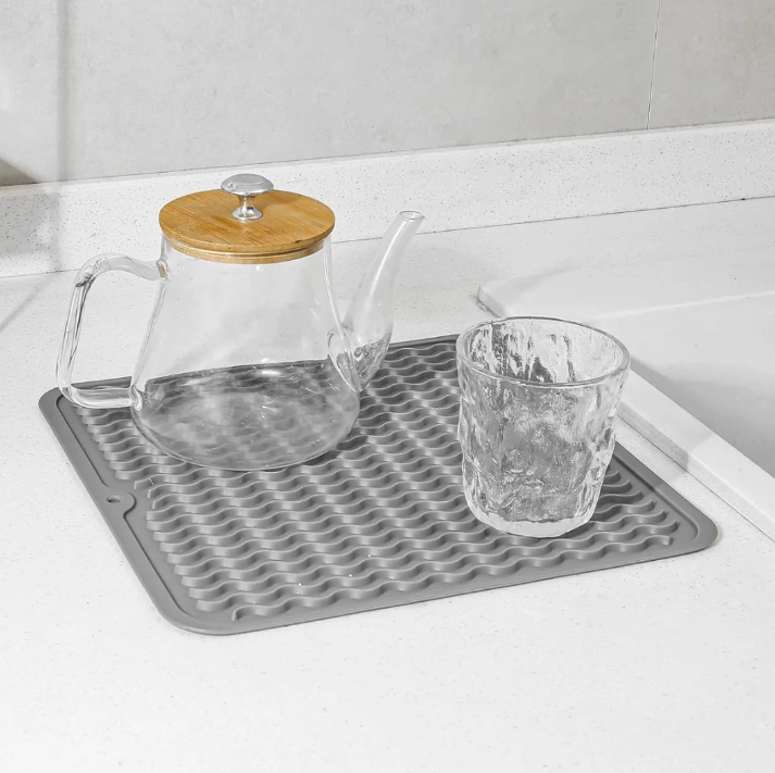 Silikon Abtropfmatte - Hitzebeständig & Nachhaltig