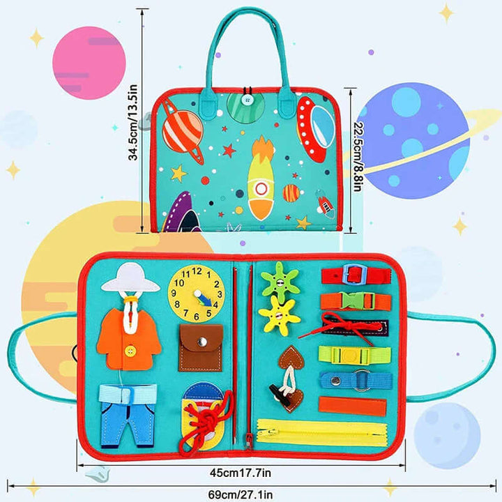 Montessori Sinnes-Entdeckerbuch für Kleinkinder