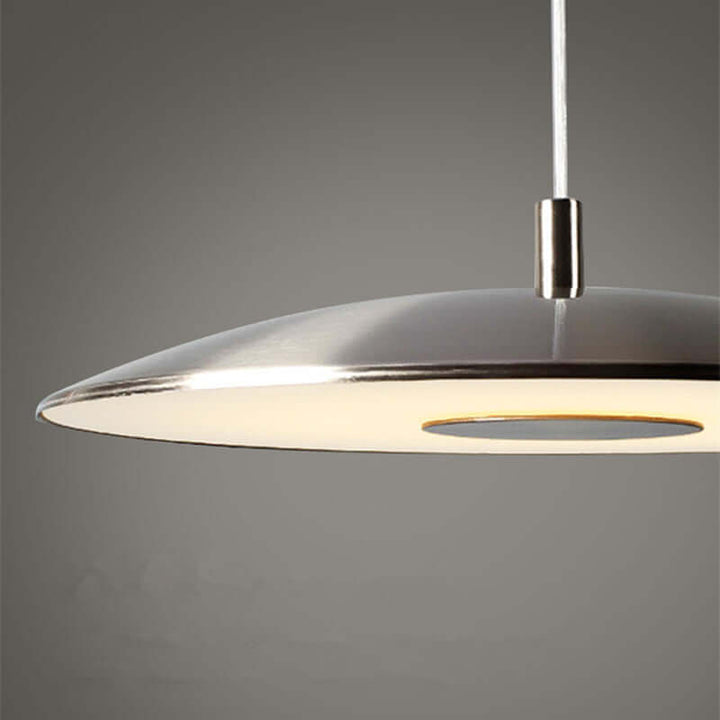 Moderne LED Pendelleuchte - Eisen Nickel