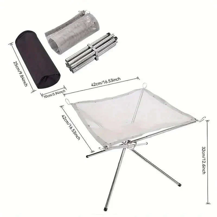 Faltbarer Lagerfeuerständer