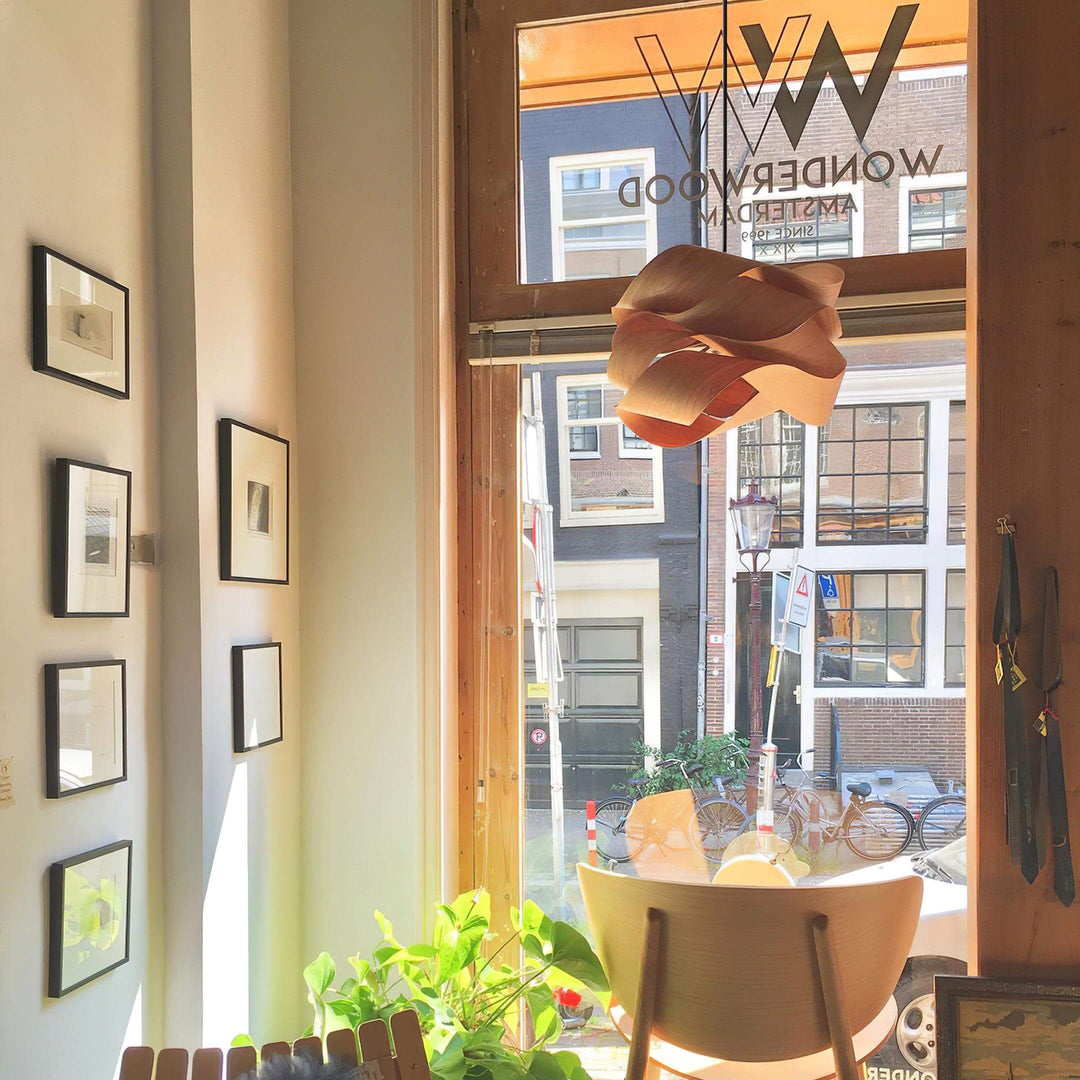 Hängeleuchte Holz Design Modern Esszimmerlampe