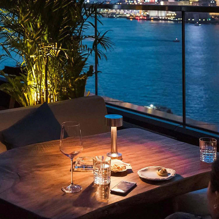 Moderne LED Tischleuchte Dimmbar - Akku & Kabellos