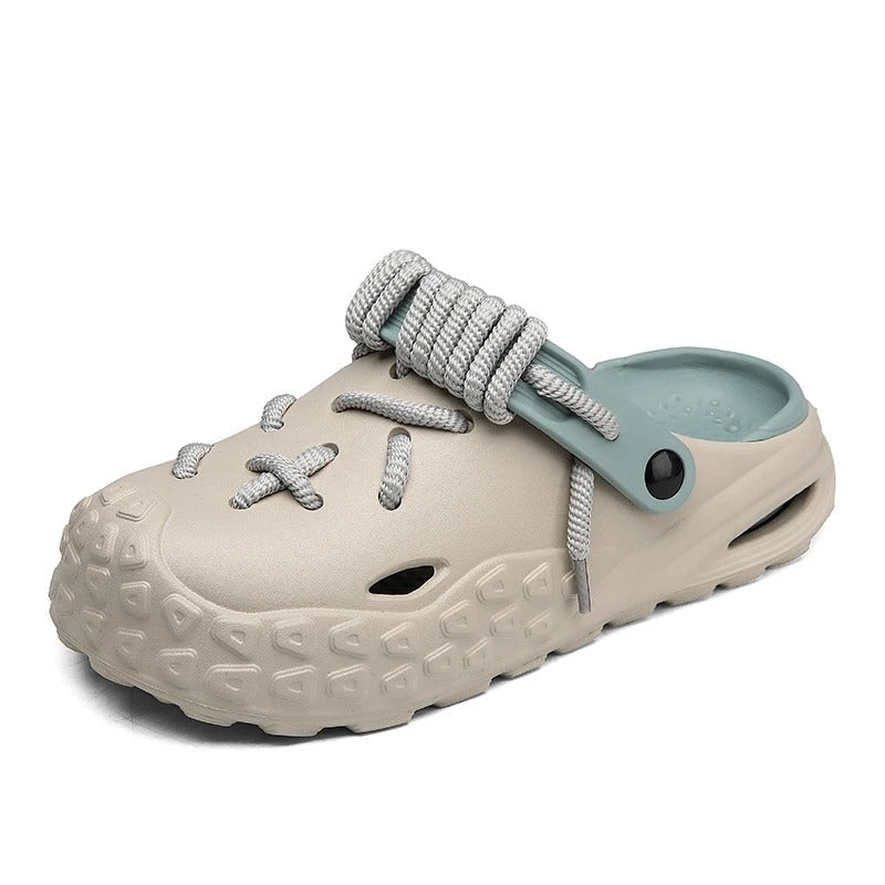 Women's Echo Laced Clogs in a vibrant hue, adding a pop of color to any outfit.
