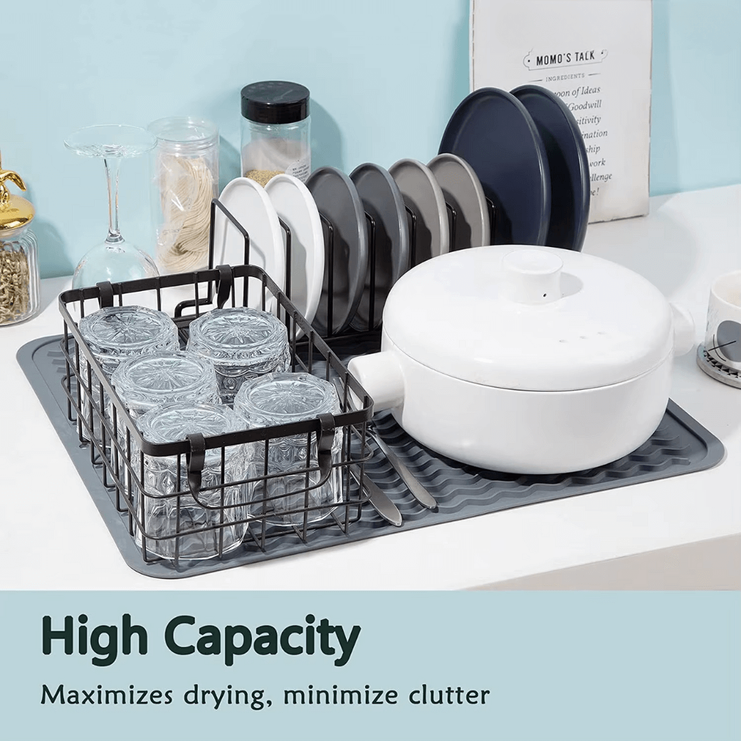 Silikon Abtropfmatte - Hitzebeständig & Vielseitig