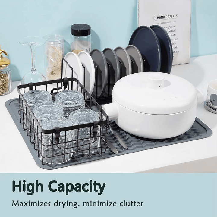 Silikon Abtropfmatte - Hitzebeständig & Vielseitig