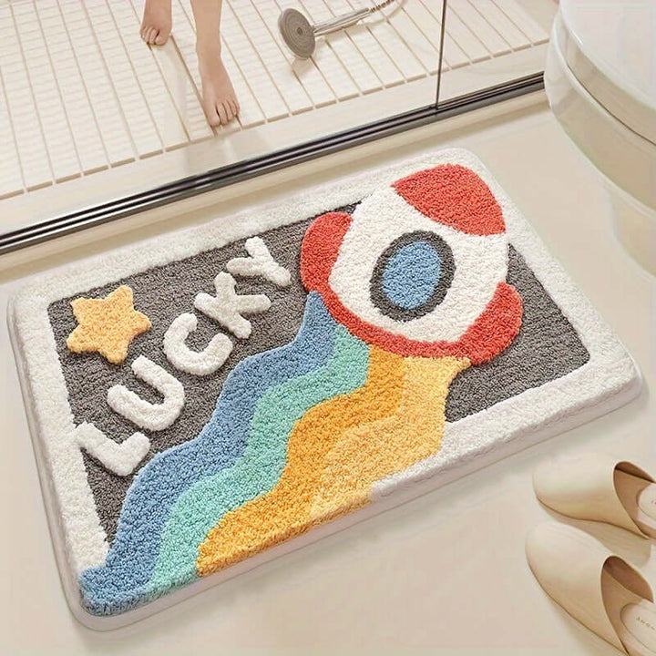 Superabsorbierende Antirutsch-Badematte - Milo