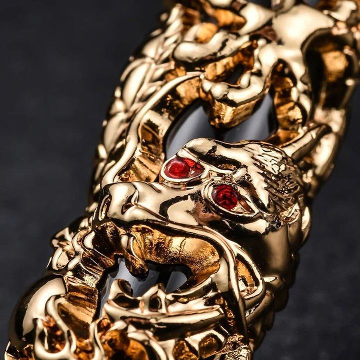 Premium dragon fountain pen, an elegant gift for writers & stationery enthusiasts, smooth writing.