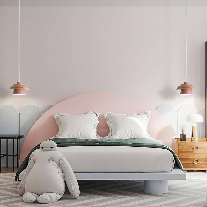 Hängeleuchte Holz Stein Design Pendelleuchte