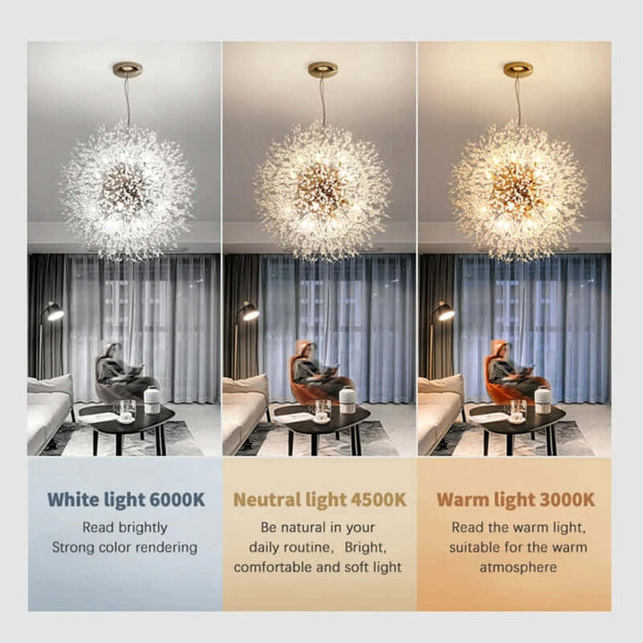 Moderner LED-Kristallkronleuchter