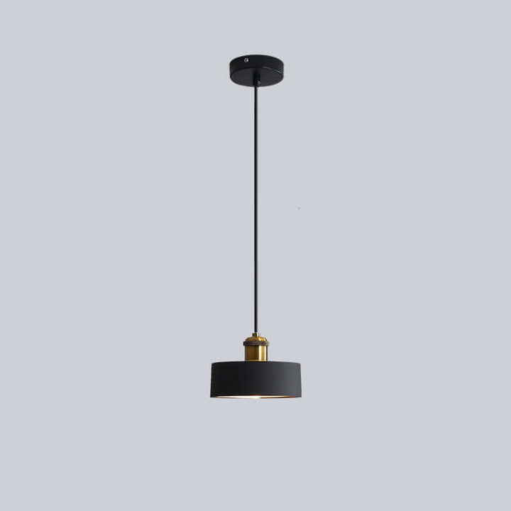 Moderne LED Pendelleuchte im Morandi-Stil