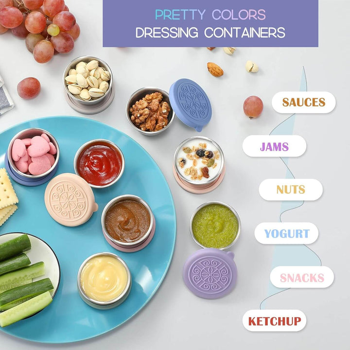 Auslaufsichere Edelstahl Saucenbecher