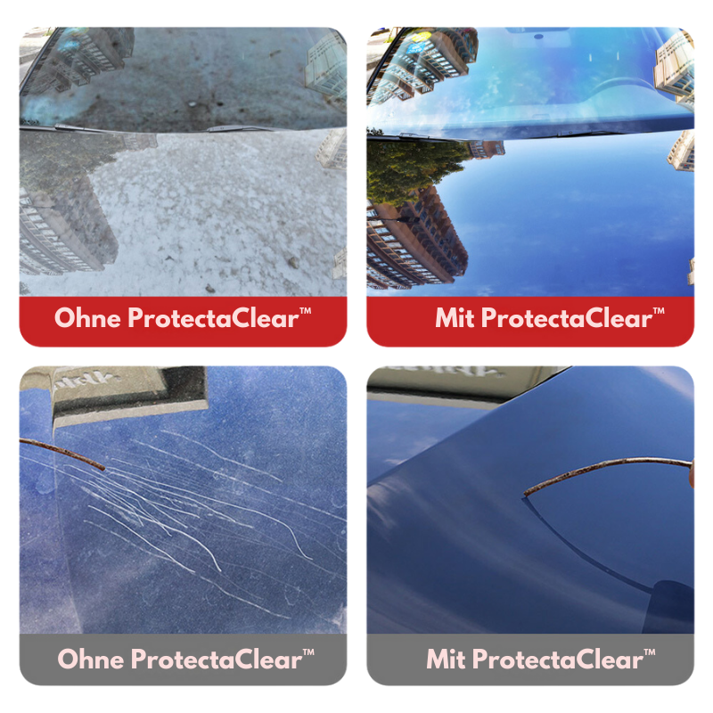 "50ml Autolack Kratzentferner mit Hochglanz Finish, schützt vor Kratzern, einfache Anwendung, kleines transparents Fläschchen