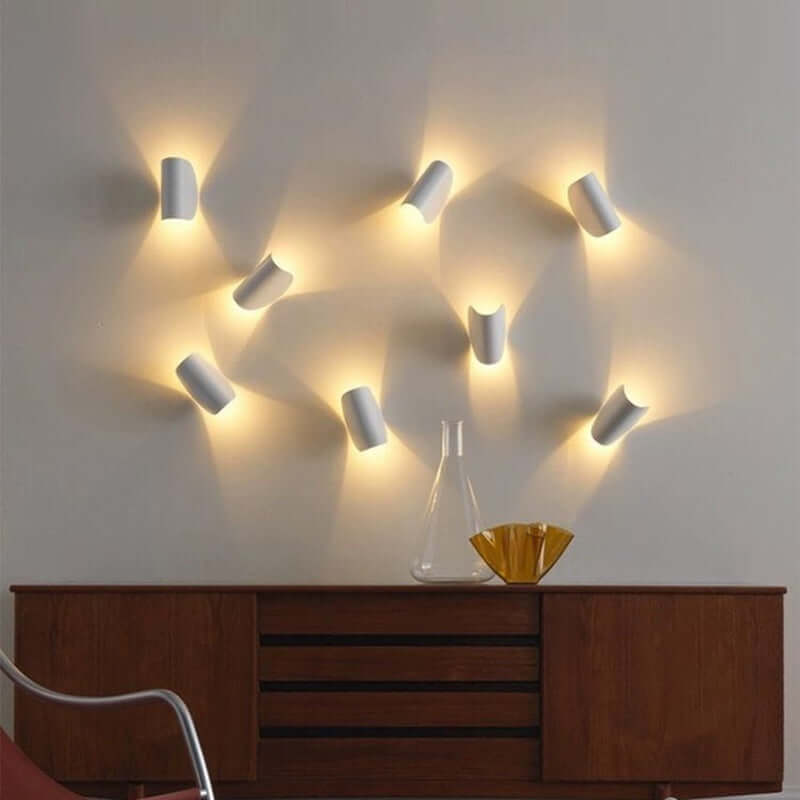 Moderne LED Wandleuchte, Farbvielfalt